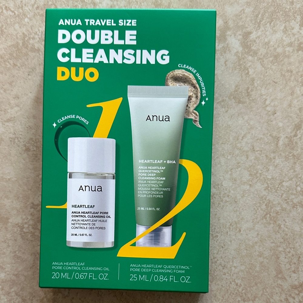 Anua Heartleaf Double Cleansing Duo - Green